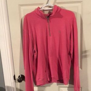 Pink 1/4 zip